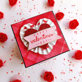 Valentine Explosion Box, Single Layer | Red
